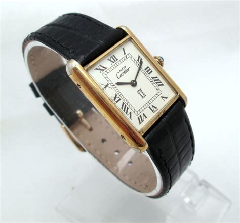 vintage cartier tank men's